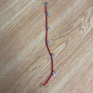 Heart charm bracelet